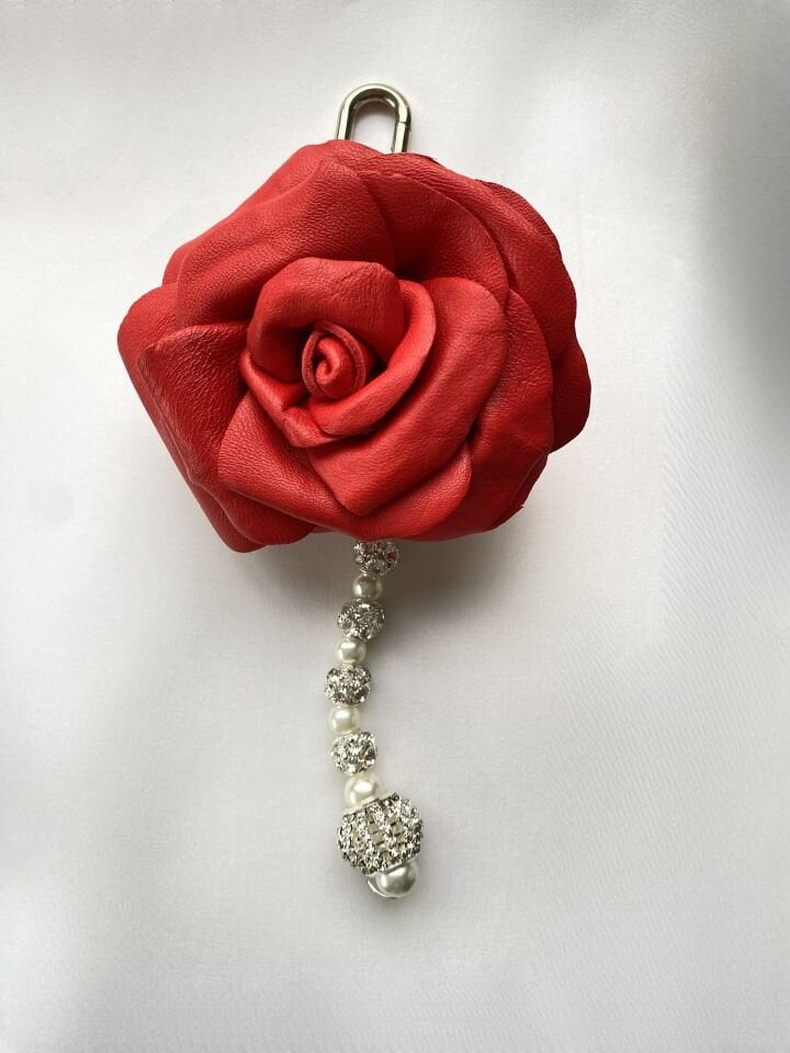 Rose Bag Charm